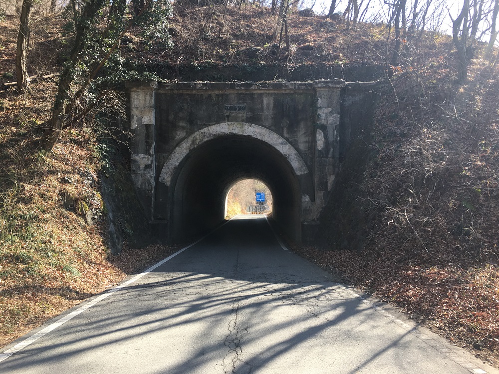 日野春隧道出口